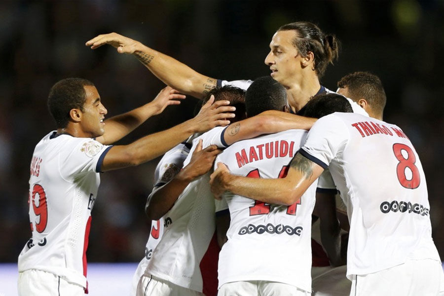  朗斯主场全力防守仍不敌巴黎圣日耳曼